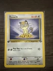 Pokémon TCG Meowth 1st Edition Card 56/64 Vintage WOTC Jungle LP-NM 1999