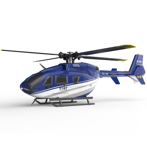 RC ERA C187 RC Helicopter 4CH Barometer Altitude Setting 6-Axis Brushless EC135 - Picture 7 of 12