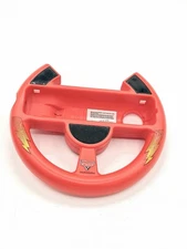 Walt Disney Pixar's Cars Lightning McQueen Red Nintendo Wii Steering Wheel
