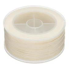 0.8mm 71 Yards Nylon String Bracelet String Braided Nylon Thread Light Yellow