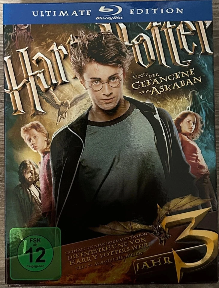 Harry Potter und der Gefangene von Askaban - Ultimate Edition (Jahr 3) Blu Ray - Bild 1 von 1