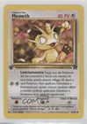 Meowth Italian 1st Ed. Pokemon Team Rocket #62 2000