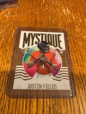 Justin Fields BEARS 2021 Illusions Mystique INSERT FOOTBALL Rookie Card#MY4