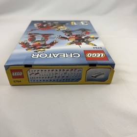 NEW LEGO Creator 5764 Rescue Robot 3 in 1 w/ Light Brick 149 Pieces Sealed Box