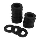 100Pcs Garden Hose Washer Thick Rubber Flat Seal Ring for Connections