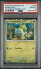 2023 POKEMON SVP EN-SV BLACK STAR PROMO 151 POSTER COLLECTION BULBASAUR PSA 10