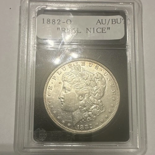 1882-O Morgan Silver Dollar $1 New Orleans AU/BU Uncertified