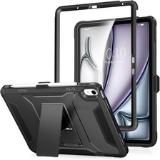 Case for iPad Air 11-Inch M4/M3/M2 2026/2025, Durable Full Body Cover with Kicks