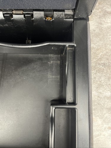 1994-2001 Dodge Ram 1500 2500 Center Console Storage Bin w/ Lid Armrest Grey - Picture 14 of 24