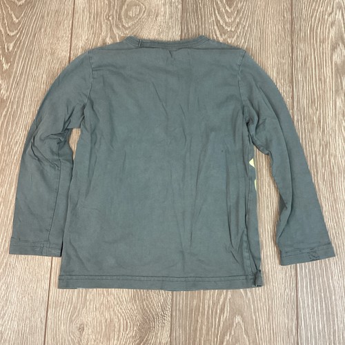 Mini Boden Maglietta Manica Lunga Sommergibile Grigio Gioventù 6-7 anni  - Foto 3 di 6