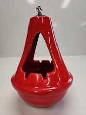 Vintage MCM Cal-Style Ceramics Glaze Hanging Ashtray Mid Century Modern 70's 