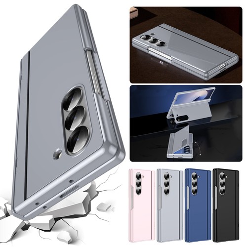 Funda con bisagra con soporte oculto para Samsung Galaxy Z Fold7/6/5/4/3 con protector de pantalla - Imagen 1 de 41
