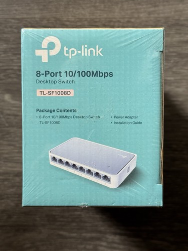 TP-Link TL-SF1008D 8-Port 10/100Mbps Fast Ethernet Unmanaged Desktop Switch - Bild 5 von 6