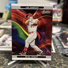 Mike Trout - 2022 Absolute Extreme Team Retail Insert Card