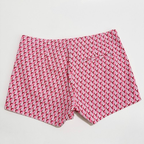 Girls Crew Cuts Cotton Chino Shorts Pink Purple Size 14 - Picture 2 of 7