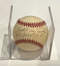Bullet Bob Turley Auto Autograph Signed Official AL Rawlings Baseball