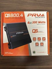 PRV Audio QS800.4 2Ohm Compact 4 Channel Digital Class D Full Range Car Amp