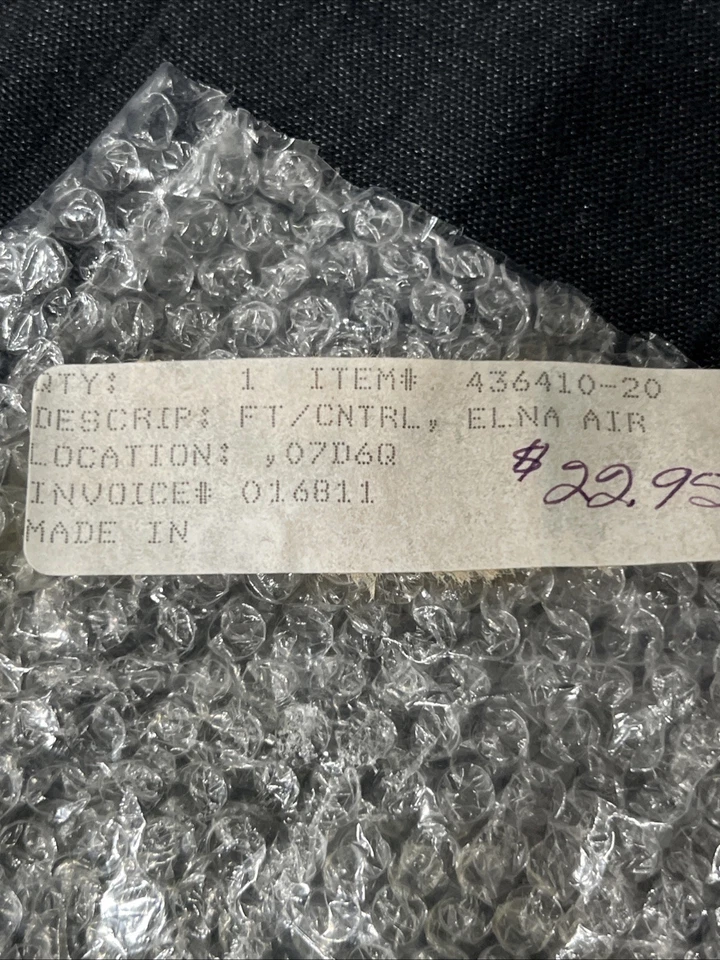 Air Foot Control Pedal #436410-20 For Elna Portable Sewing Machines - Image 4 of 4