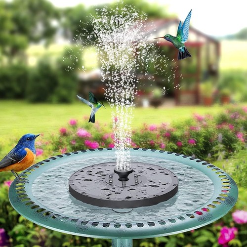 Solar Fountain Solar Water Fountain Solar Water Features for the Garden Bird - Picture 6 of 24
