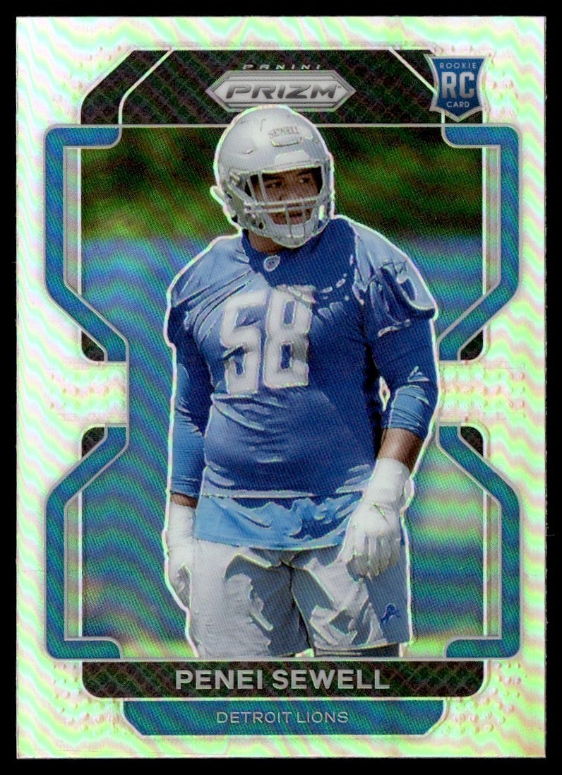 2021 Panini Prizm Silver Penei Sewell RC #429