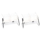  2 PCS Aufbewahrung Box Multifunktionale Aufbewahrungsbox Kosmetikbehälter