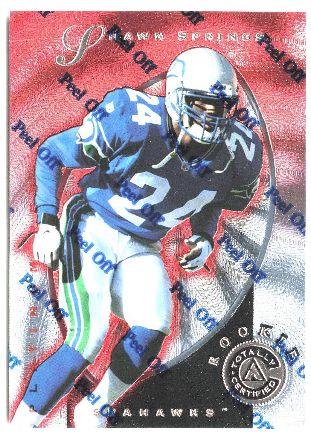 Shawn Springs Pinnacle Totally Certified #130 Base