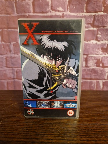 Vintage 2000 X Manga Anime Rare PAL VHS Video Full Movie - Picture 1 of 8