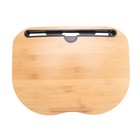 1X(Lap Desk with Pillow Cushion,Laptop Stand with Slot for Tablet,Computer1103