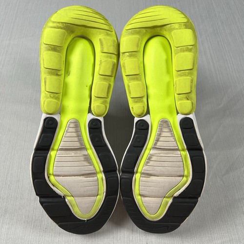 Nike Air Max 270 grau Volt Jugend Größe 5 Y Laufschuhe Fitnessstudio Turnschuhe DO1382-100 - Bild 6 von 7