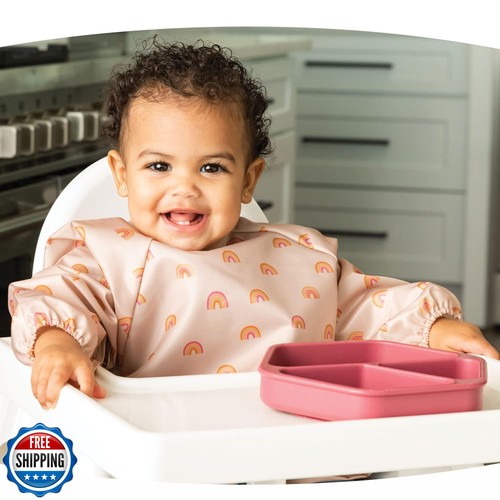 Tiny Twinkle Silicone Suction Baby Plate, Suction Grip Divided Dish for First - Picture 4 of 5