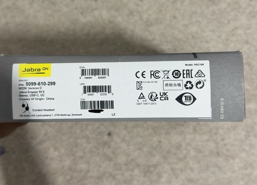 Jabra Engage 50 II Headset USB-C UC Stereo MS Teams Certified New Sealed - Picture 3 of 8