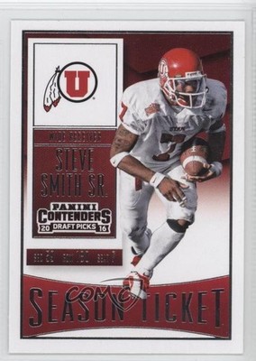 2016 Panini Contenders Draft Picks Season Ticket Steve Smith Sr #90 1u6