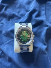 Japane Watch Orient SK Sea King Crystal KD King Diver Green Dial Watch SERVISED