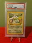 Pokémon TCG Bulbasaur 44/102 Base Set, Shadowless 1st Edition, PSA 7