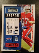 2020 Panini Contenders Josh Allen Buffalo Bills #90