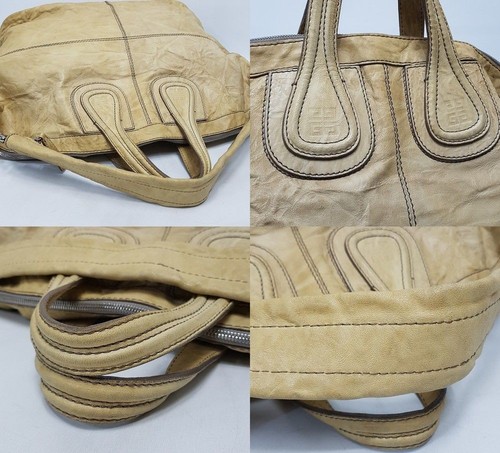 Givenchy Nightingale Wrinkle Leather Large Size SKU123 magasin