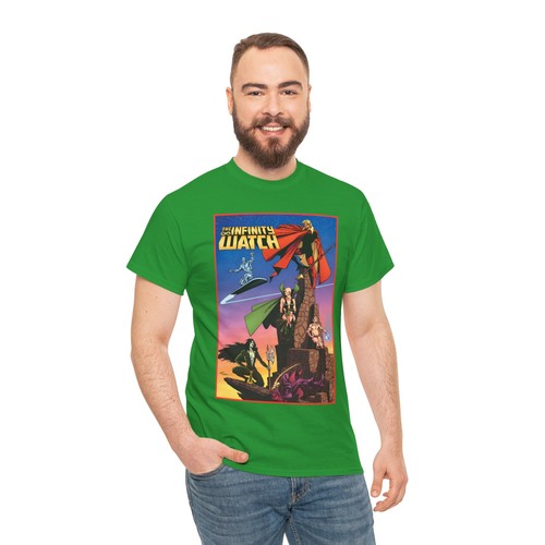 Infinity Watch T-Shirt - Jim Starlin Art - Adam Warlock - Marvel Comics - Picture 35 of 61