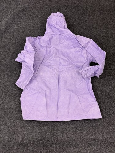 Frogg Toggs Rain Gear Jacket Kids Size Large Womens XS Purple Lightweight - Picture 9 of 9