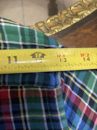 Polo Ralph Lauren Plaid Button Up Dress Girls 14 Long Sleeve Lined - Picture 19 of 20