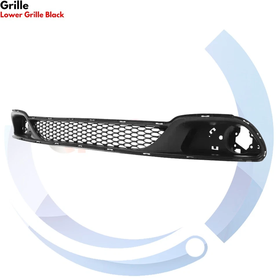 Front Grille Assembly & Head Light Pair For 2011-2020 Dodge Grand Caravan - Image 4 of 4