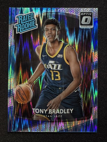 Tony Bradley Rated Rookie RC 2017-18 Panini Optic Basketball Shock Prizm #173 - Picture 1 of 2