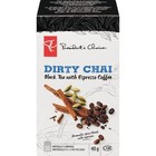 PC Dirty Chai Black Tea + Espresso Coffee, 20ct, 40g
