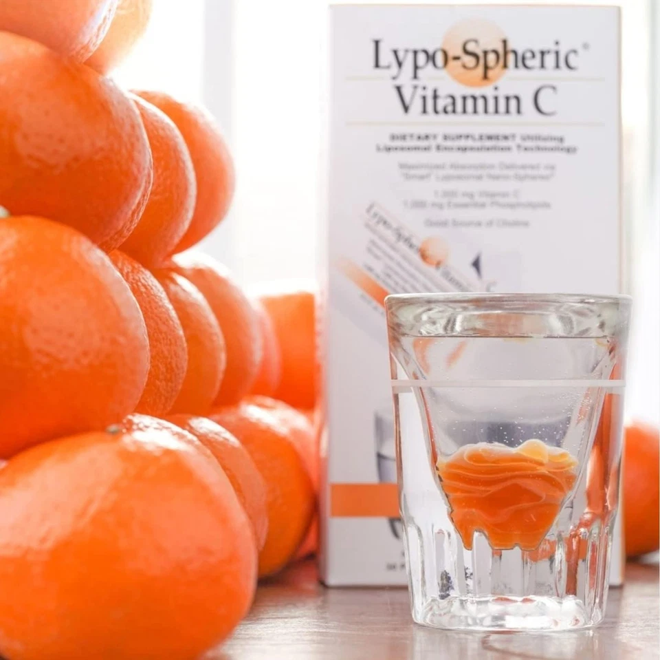 Vitamina C lipoesférica liposomal 1000 mg - sin azúcar, apoyo inmunológico, base vegetal. Foto 2 de 4