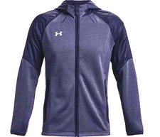 Under Armour Men's 2XL Full Zip Water-Resistant Swacket Team Jacket 1360962 NEW