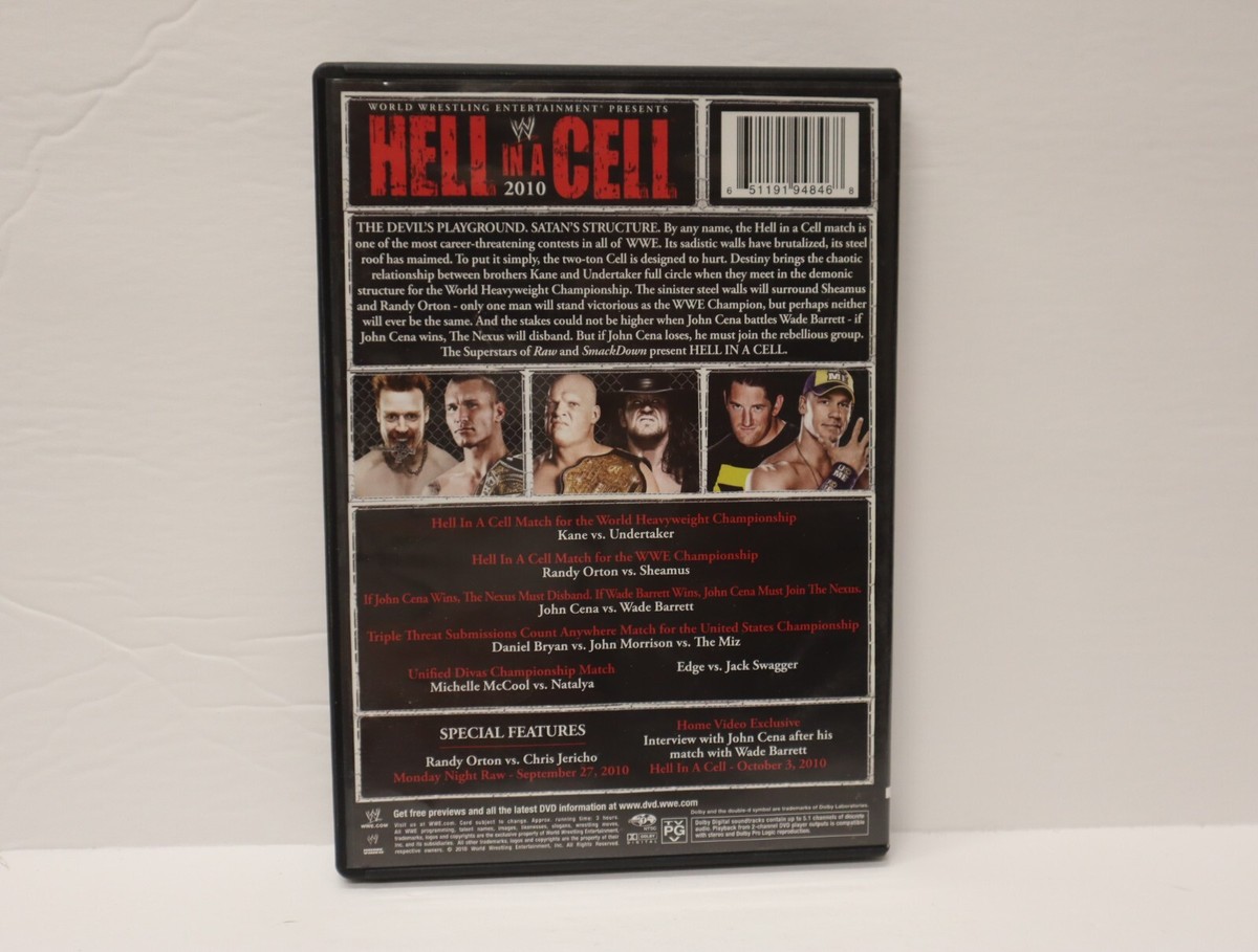 WWE: Hell in a Cell 2010 (DVD, 2010) 651191948468| eBay