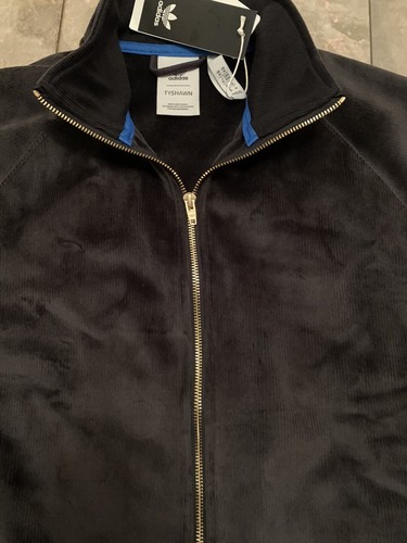 adidas Tyshawn Jones Velour Track Jacke Gr. M (HN1842) Neu mit Etikett - Bild 7 von 7