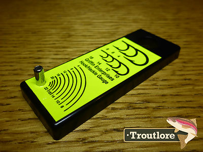 hook and hackle gauge