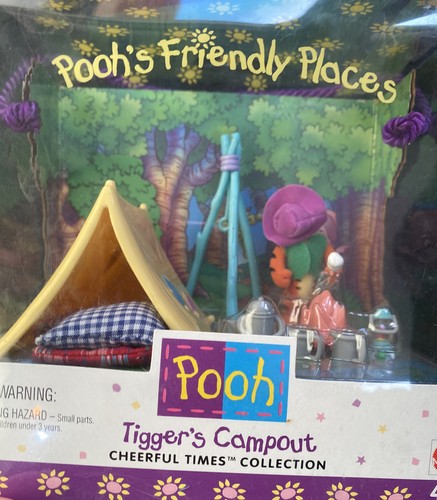 New Original Package Pooh Tigger’s Campout Cheerful Times Collection 1998 Rare - Picture 1 of 8