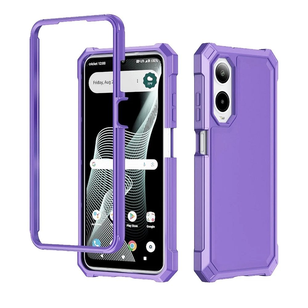 AT&T Verge Cricket Icon 6 Shockproof Full-Body Protective Phone Case  