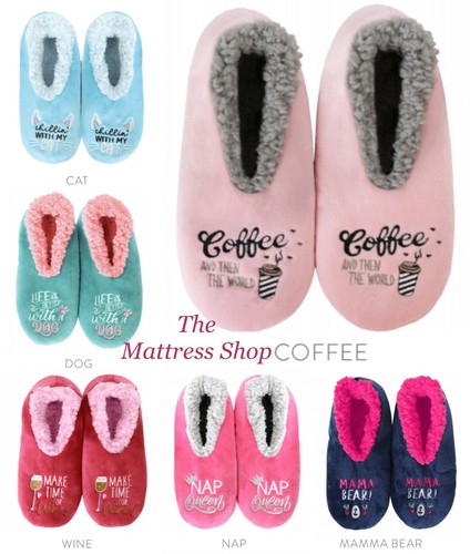 ~❤️~SNUGGUPS Quotes 2024 Womens Slippers Ladies Mum Birthday Present~❤️~ - Picture 40 of 40